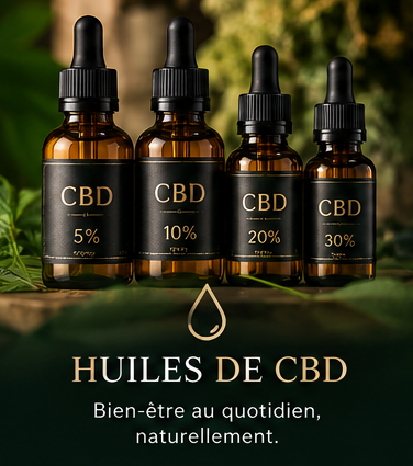Huiles de CBD