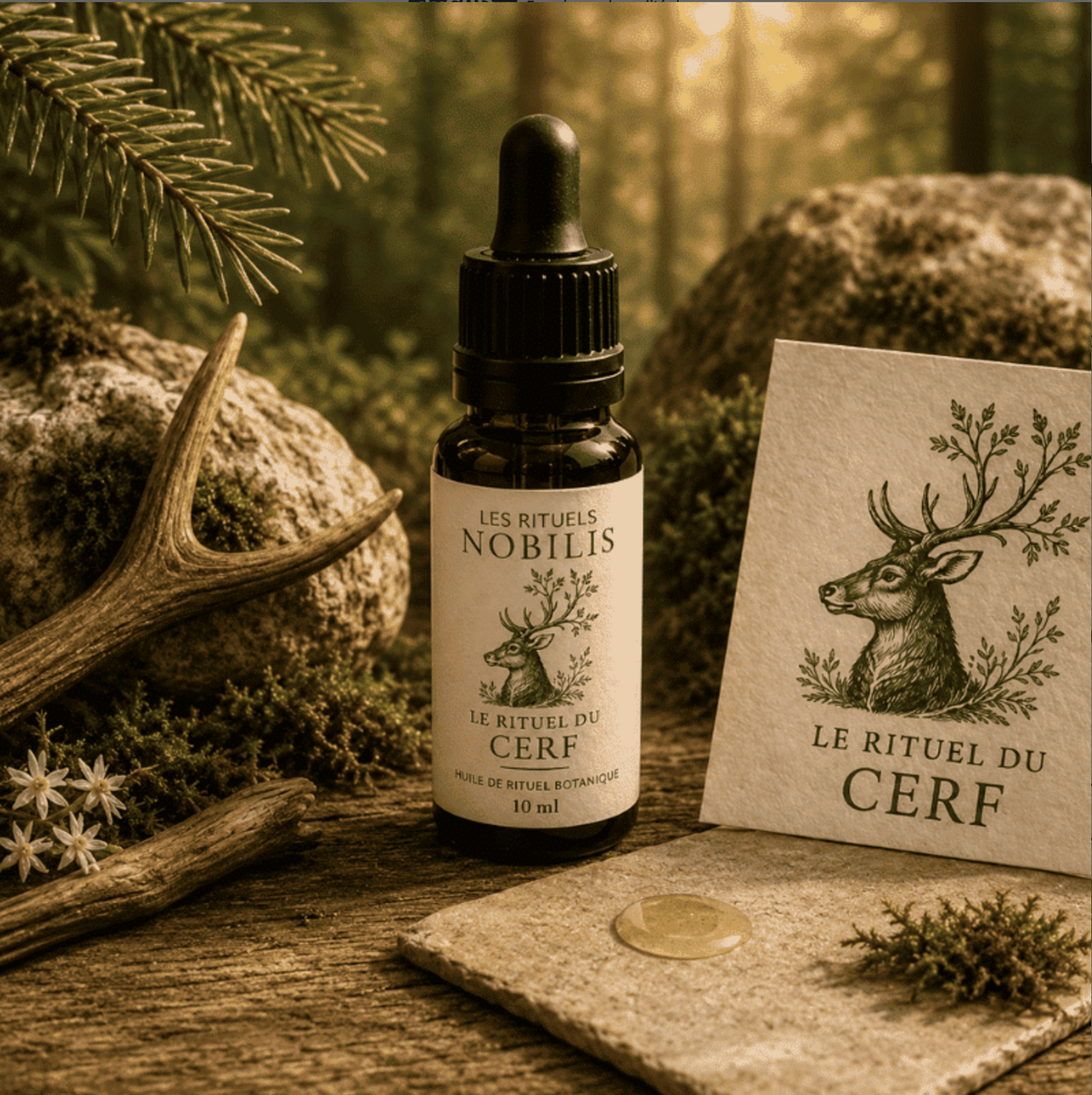 Rituel du Cerf – Huile CBD 20% Full Spectrum – Nobilis – 10 ml