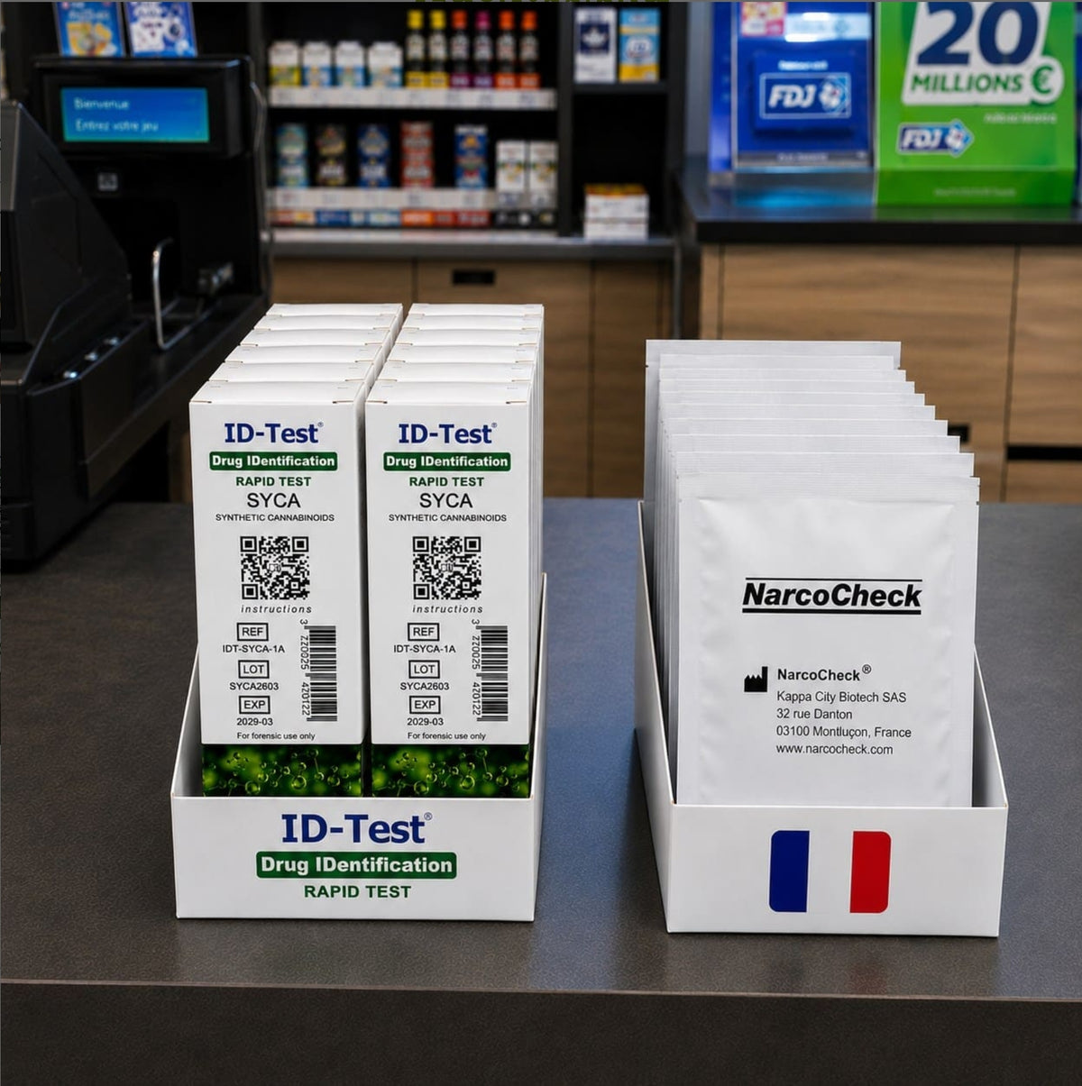 Tests Néo-cannabinoïdes K2 & K3 – NarcoCheck